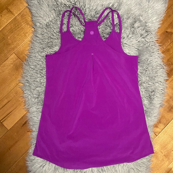Athleta Go Time Strappy Tank in Purple Size XS - Picture 5 of 6